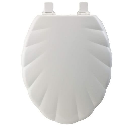 White Shell Color Toilet Seat