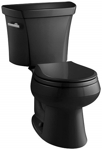 Black Toilet - Kohler Wellworth