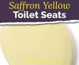 The No.1 Saffron Yellow Toilet Seat