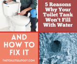 5 Reasons Why Your Toilet Tank is Not Filling With Water and How to Fix It